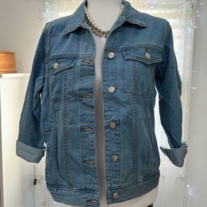 The bride denim jacket size S